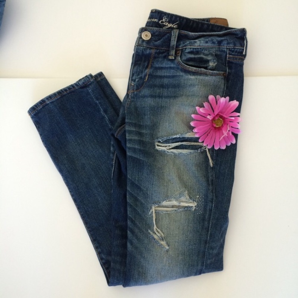 AEO skinny jeans ➡️SOLD on ♈️inted.